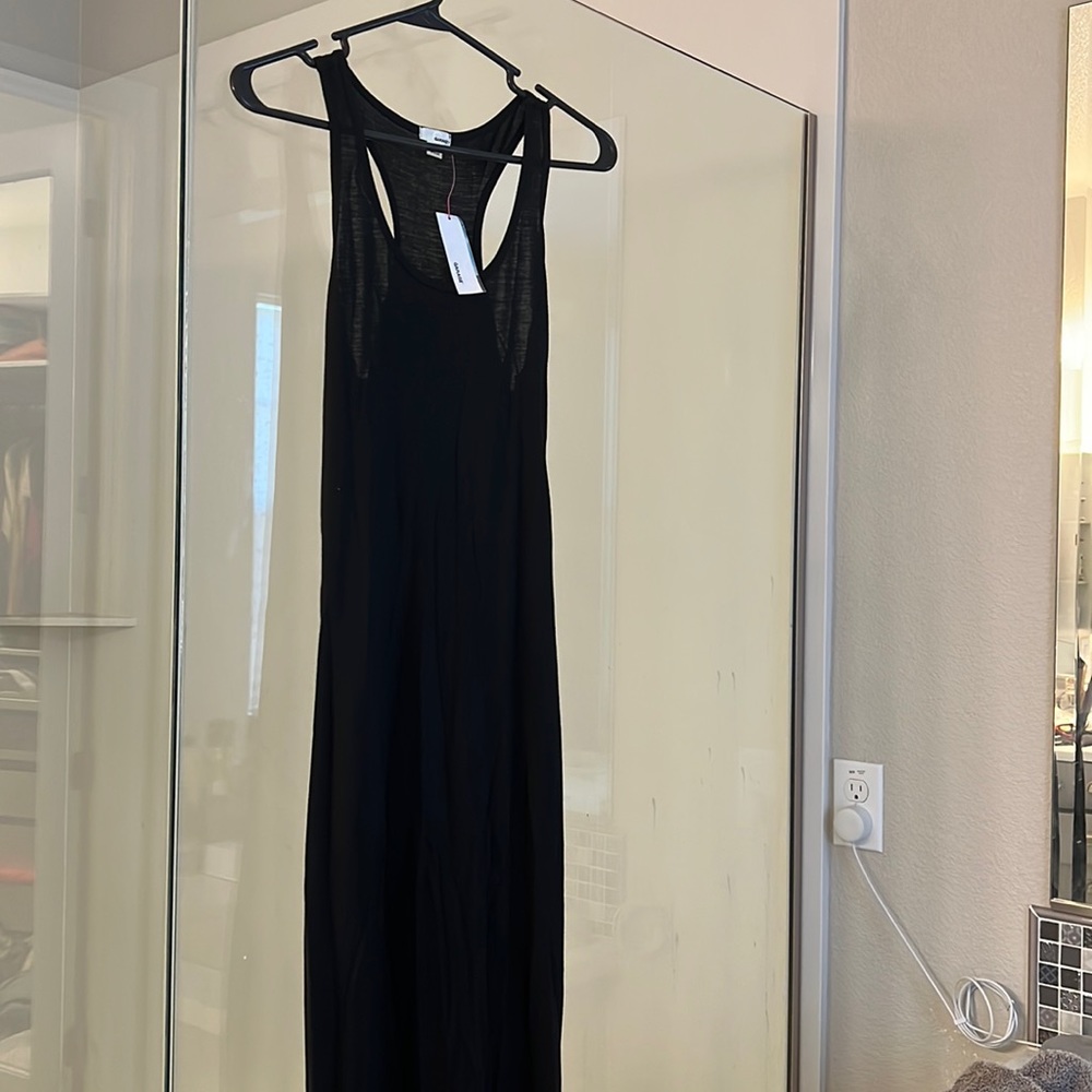 Racer back maxi dress